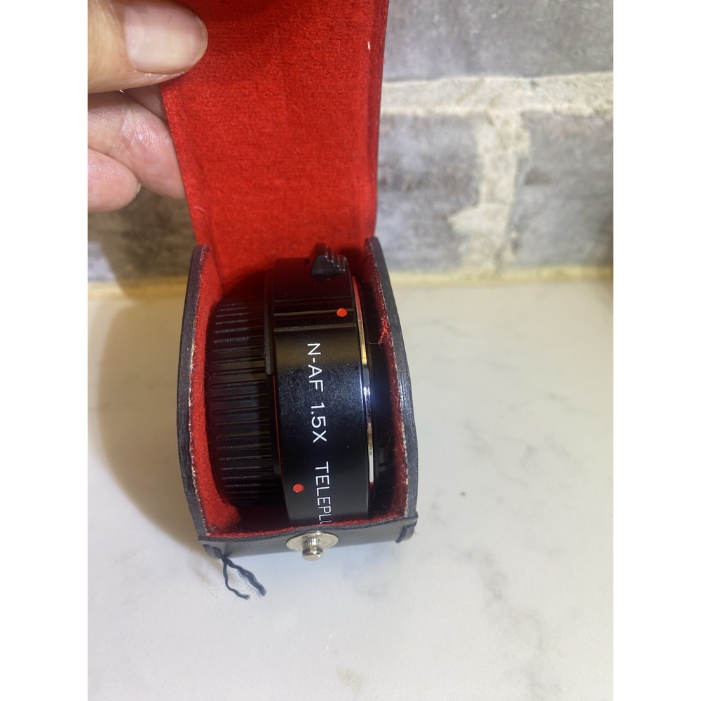 Kenko N-AF 1.5X Teleplus SHQ Teleconverter for Nikon AF with Vivitar Case Japan - Picture 8 of 8